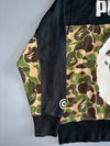 A Bathing Ape x Puma Shark Full-Zip Hoodie ABC Camo & Ape Head Black Rare Collab Piece (XL)