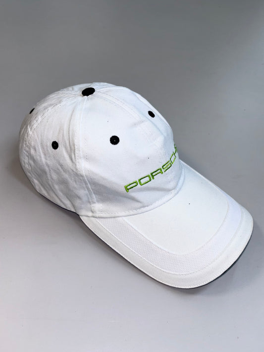 Porsche Driver’s Selection | Green Embroidered Script | Baseball Cap | Adjustable