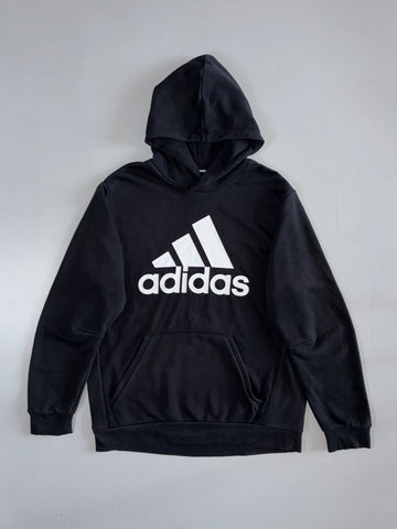 Adidas Big Logo Pullover Hoodie Black (XL)