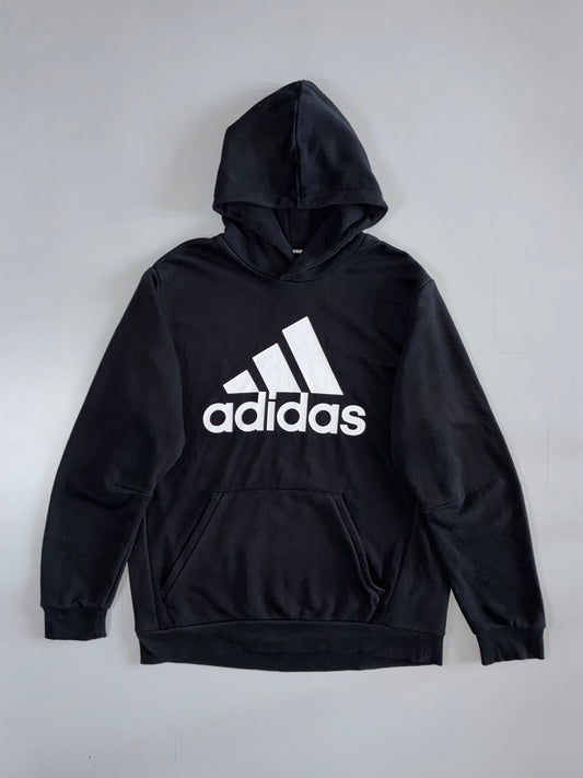 Adidas Big Logo Pullover Hoodie Black (XL)