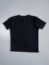Kappa Black T-Shirt | Chest Logo (L)