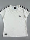 Adidas Breaking Walls White 3-Stripe Performance T (M)