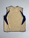 Adidas Olympique de Marseille Climacool Training Vest – Tan/Navy (XL)
