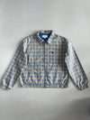 Mark Gonzales Blue Plaid Zip Harrington Jacket (L)