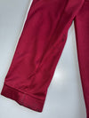 Adidas Climacool Burgundy Team Track Jacket | Vintage Full Zip 3-Stripes Jacket (M)