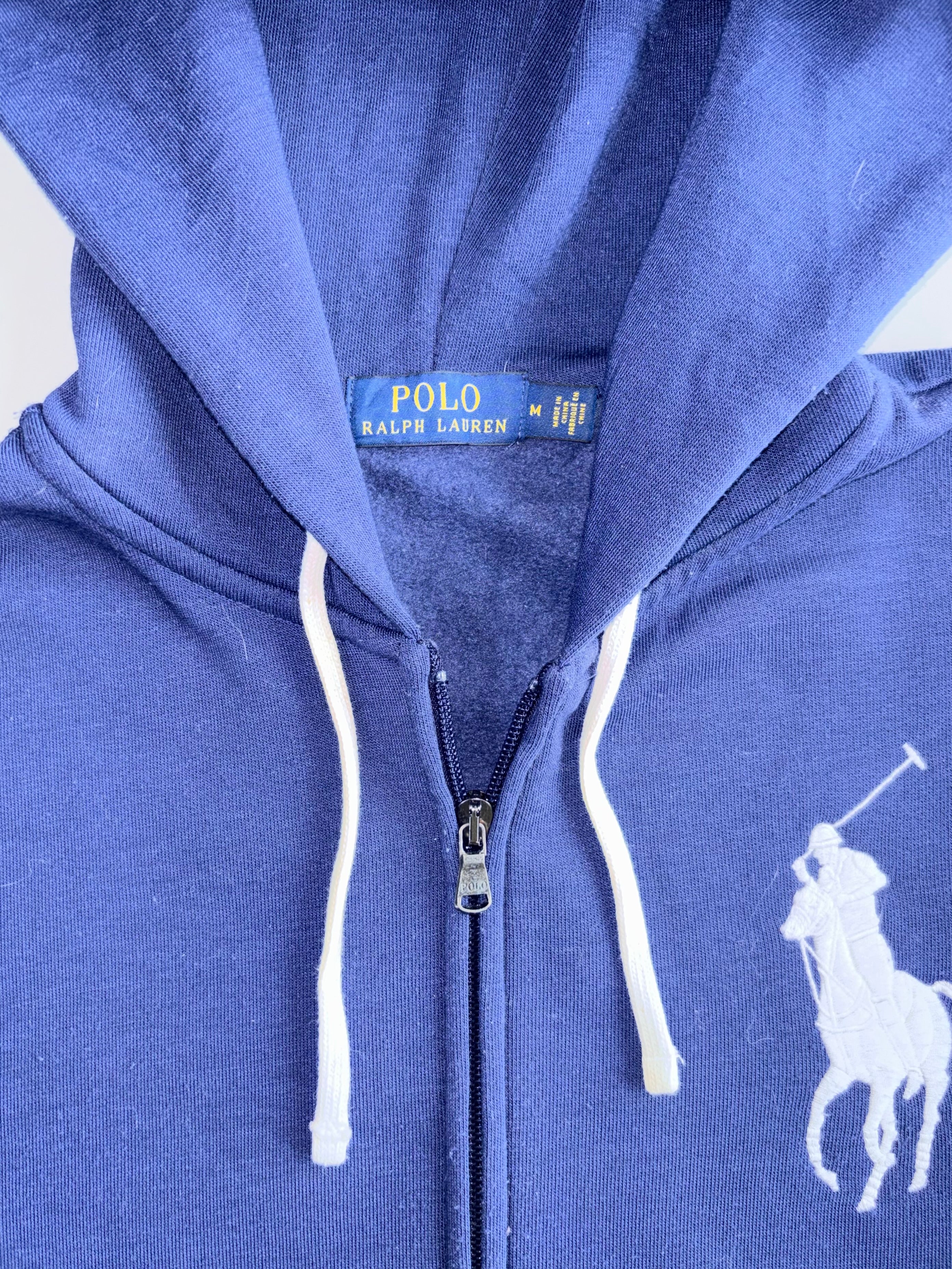Polo Ralph Lauren Premium Original Zip-Up Hooded Jacket (L) – Drip