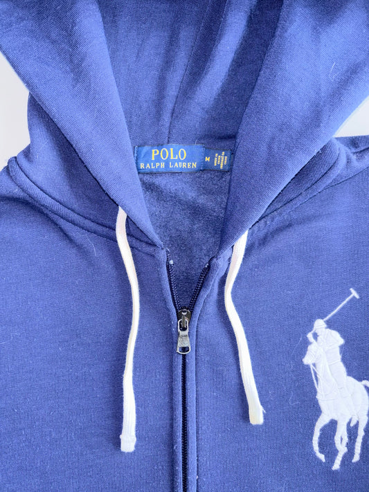 Polo Ralph Lauren Premium Original Zip-Up Hooded Jacket (L)
