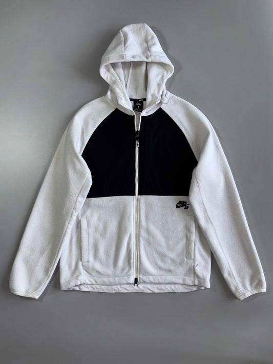 Nike SB Polartec Fleece Full-Zip Hoodie Double Zipper (L)