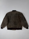 Super Premium Original Suede Leather Jacket (Xl)