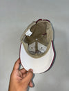 Vintage Horse Head Embroidered Beige Cap (Adjustable)
