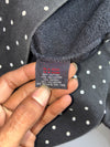 DC Shoe Co. Black Polka Dot Zip Hoodie (M)