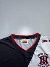 New Tec Xtreme Black Graphic Sports Jersey | Performance V-Neck T-Shirt (M)