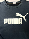 Puma Big Logo Black Crewneck Sweatshirt (M)