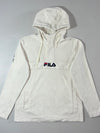 Vintage Fila White Fleece Zip-Up Jacket (M/L)