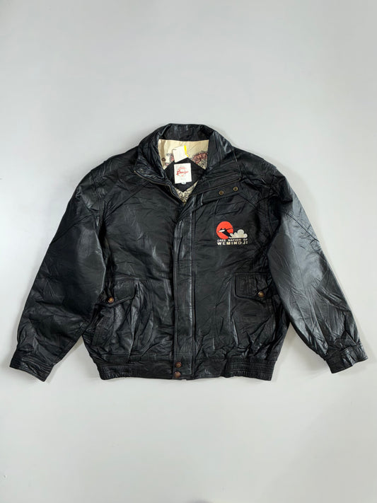 Premium Original Pure Leather Jacket (2XL)