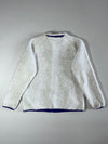 Carhartt WIP Sherpa Fleece Jacket White/Purple Collar (M/L)