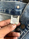 Levi’s | Cut-Off Sleeveless Trucker Vest | Light Wash Denim (L/XL)