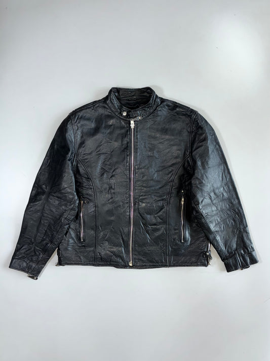 Super Premium Original Pure Heavy Leather Jacket (2XL)