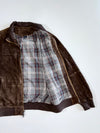Brooks Brothers Premium Original Double Zipper Sued Leather Jacket (L)
