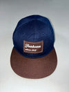Trabzon “Since 1918” Navy Brown Patch Snapback (Adjustable)