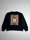 Stranger Things Netflix Embroidered Crewneck (Back Full Embroidered )(L/XL)