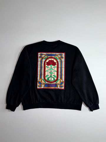 Stranger Things Netflix Embroidered Crewneck (Back Full Embroidered )(L/XL)