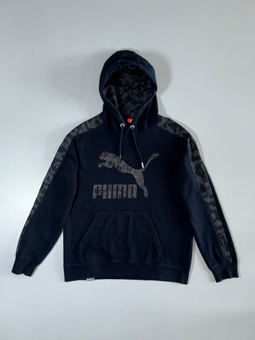 Puma Snake Print Black Hoodie Size (L)