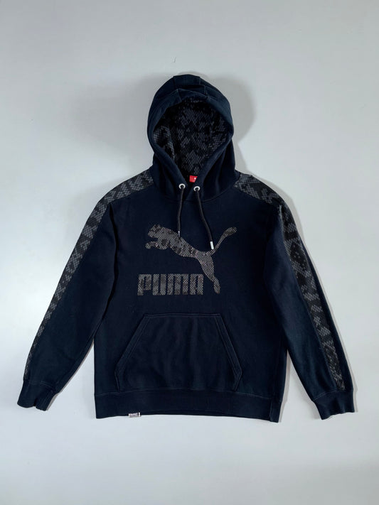 Puma Snake Print Black Hoodie Size (L)
