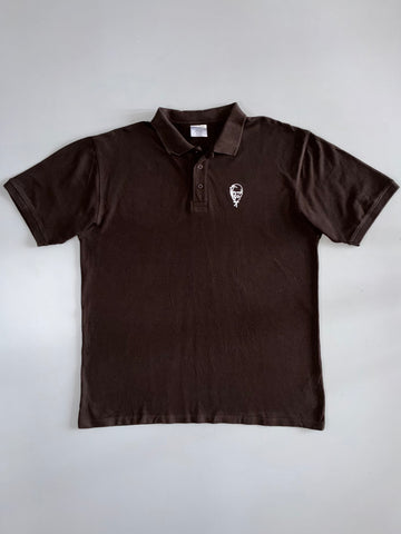 KFC Colonel Sanders Embroidered Brown Polo (XL)