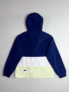 Fila | Navy White Lime Colorblock Hooded Windbreaker (S)