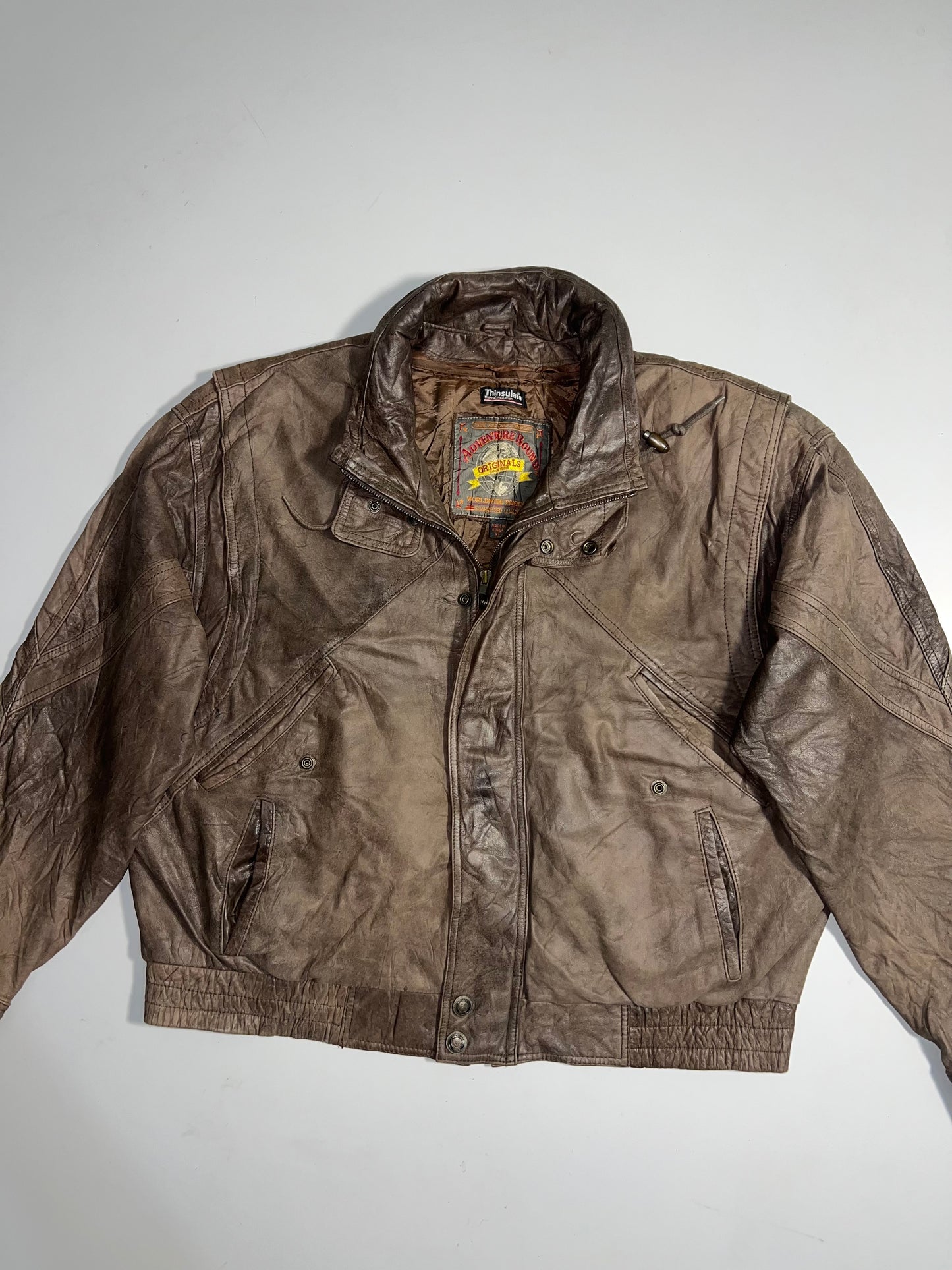 ZSuper Premium Original Leather RARE HEAVY Adventure bond Original (XL/2XL)