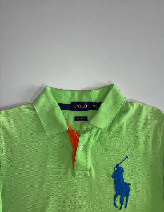 Polo Ralph Lauren Big Pony Polo – Green w/ Blue Horse (M)