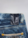 Big Group Tie-Dye Wash Denim Jeans (W:32) (L:45.5)