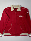 Vintage Champion Red Fleece Track Jacket (M)