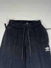 Adidas Originals Black Pintuck Fleece Joggers (W:28) (L:39)