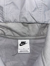 Nike Sherpa x Nylon Jacket  Grey/Black Colorblock, Neon Swoosh (S)