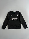 Supreme x Nike Jordan Collab Crewneck Sweatshirt (S)
