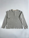 Polo Ralph Lauren | Grey Waffle Knit Thermal Henley (XL)