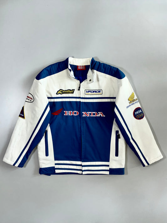 Honda Racing Vintage Moto Embroidered Jacket (L)