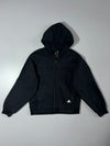 Adidas “Three Stripes” Back Print Hoodie Womens (M)