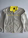 Nike Dri-Fit Beige & Yellow Accent Windbreaker Jacket (M)