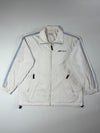 Vintage Reebok Windbreaker Jacket – Cream/Grey (XL)