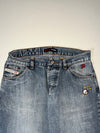 Diesel Embroidered Patch Jeans – Light Wash, Y2K(W:32) (L:44)