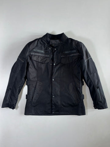 Technical Carbon-Weave Water-Resistant Jacket Padded (L)