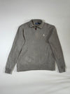 Polo Ralph Lauren Quarter-Zip Knit Collar Pullover – Heather Grey(XL/2XL)