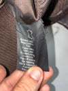 Maddison Brown Leather Bomber Jacket (S/M)