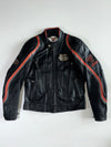 Harley-Davidson American Legend Black Leather Racing Jacket Padded (L)