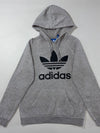 Adidas Originals Trefoil Logo Grey Pullover Hoodie (M)
