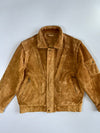 Premium Original Suede Leather Jacket (Detechable Arms) (XL)
