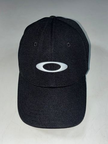 Oakley Ellipse Logo Black A-Flex Fitted Cap (62cm)